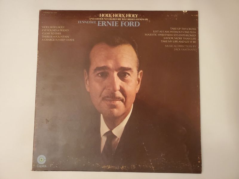 Tennessee Ernie Ford Holy, Holy, Holy and Other Never Before Recorded Hymns vinyl record
